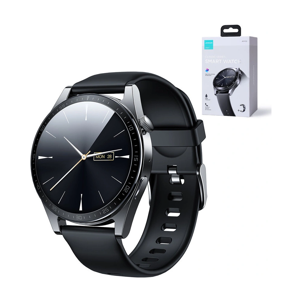 Hurtownia GSM - Smartwatch Joyroom JR-FC2 FC2 Classic Series IP68 černý - JYR611 - {ean13} - Hurt
