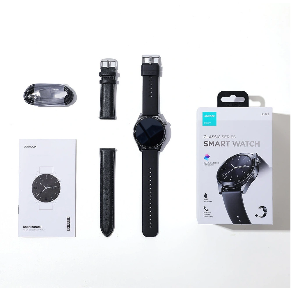 Hurtownia GSM - Smartwatch Joyroom JR-FC2 FC2 Classic Series IP68 černý - JYR611 - {ean13} - Hurt