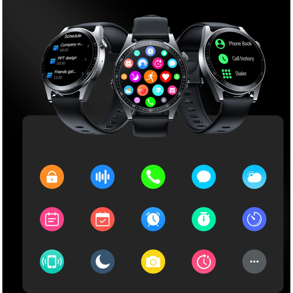 Hurtownia GSM - Smartwatch Joyroom JR-FC2 FC2 Classic Series IP68 černý - JYR611 - {ean13} - Hurt