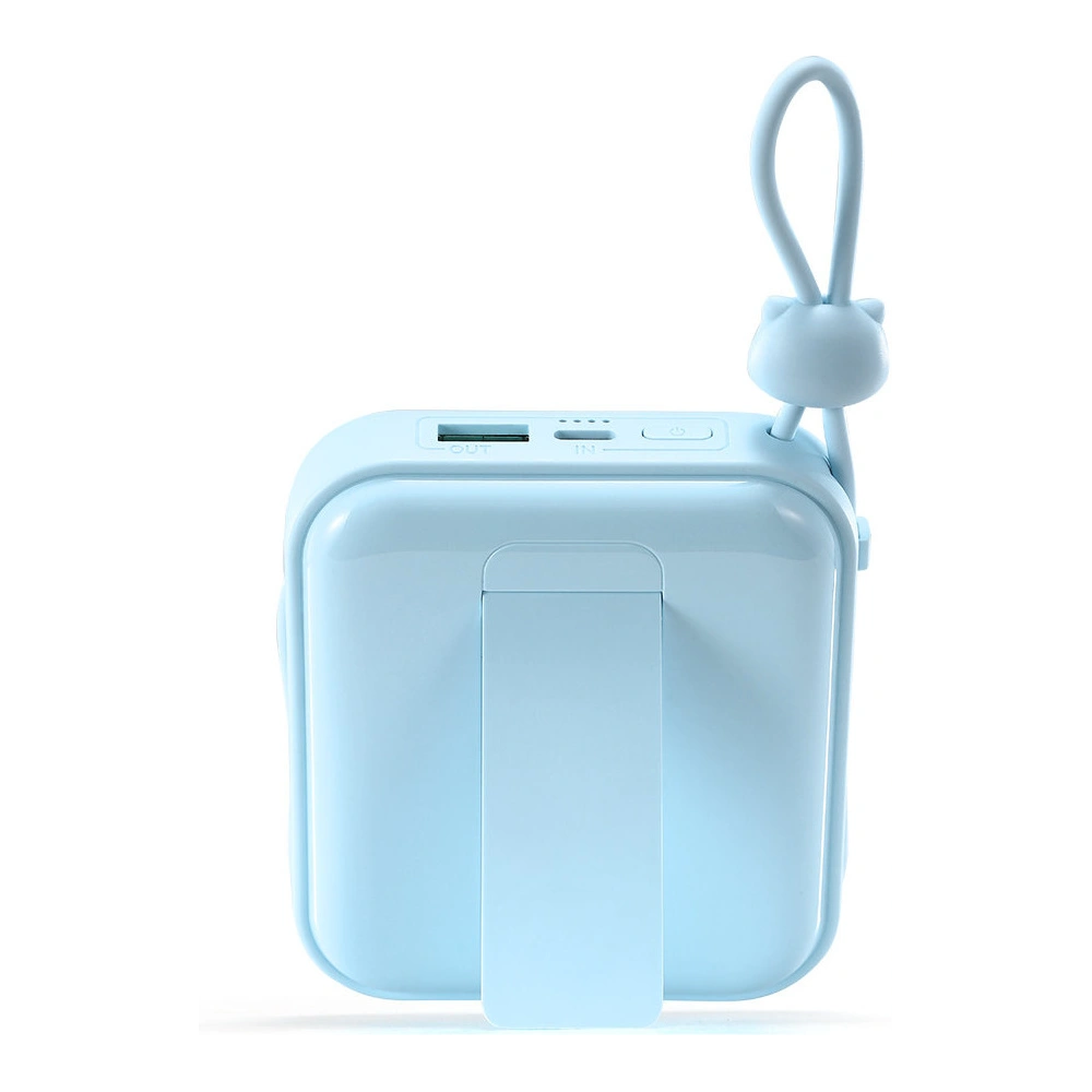 Hurtownia GSM - Powerbank Joyroom JR-L008 Cutie Series 10000mAh 22.5W Stojan + kabely USB-C a Lightning modrý - JYR613 - {ean13} - Hurt