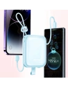 Hurtownia GSM - Powerbank Joyroom JR-L008 Cutie Series 10000mAh 22.5W Stand + kable USB-C i Lightning niebieski - JYR613 - {ean13} - Hurt