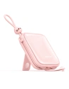 Powerbank Joyroom JR-L008 Cutie Series 10000mAh 22.5W Stand + kable USB-C i Lightning różowy