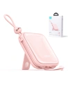 Hurtownia GSM - Powerbank Joyroom JR-L008 Cutie Series 10000mAh 22.5W Stand + kable USB-C i Lightning różowy - JYR614 - {ean13} - Hurt