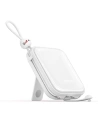 Powerbank Joyroom JR-L008 Cutie Series 10000mAh 22.5W Stand + kable USB-C i Lightning biały