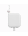 Wholesale Powerbank Joyroom JR-L008 Cutie Series 10000mAh 22.5W Stand + USB-C and Lightning cables white - JYR615 - {ean13} - Hurt