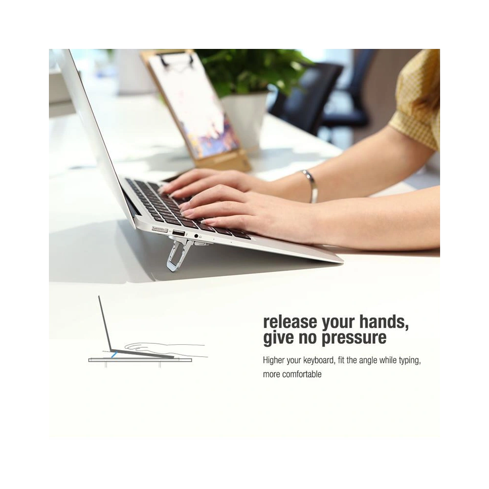 Hurtownia GSM - Podstavec pod laptop Nillkin Bolster Plus Portable Stand stříbrný - NLK982 - {ean13} - Hurt