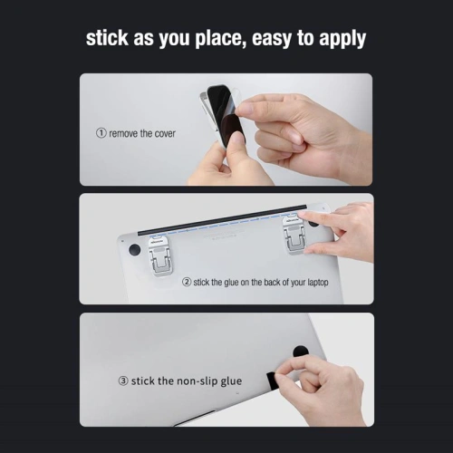 Podstawka pod laptopa Nillkin Bolster Plus Portable Stand srebrna