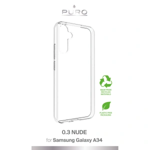 Hurtownia GSM - Etui PURO 0.3 Nude Samsung Galaxy A34 5G (átlátszó) - PUR649 - {ean13} - Hurt