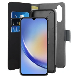 Hurtownia GSM - Etui PURO Wallet Detachable 2w1 Samsung Galaxy A34 5G (fekete) - PUR651 - {ean13} - Hurt