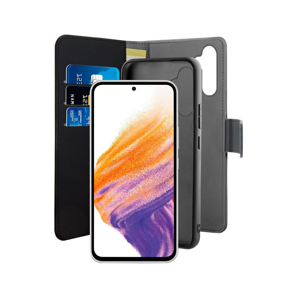 Hurtownia GSM - Etui PURO Wallet Detachable 2w1 Samsung Galaxy A54 5G (negru) - PUR652 - {ean13} - Hurt