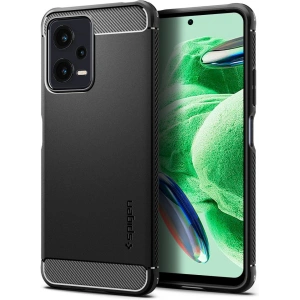 Hurtownia GSM - Etui Spigen Rugged Armor Xiaomi Redmi Note 12/POCO X5 5G Matte Black - SPN2805 - {ean13} - Hurt