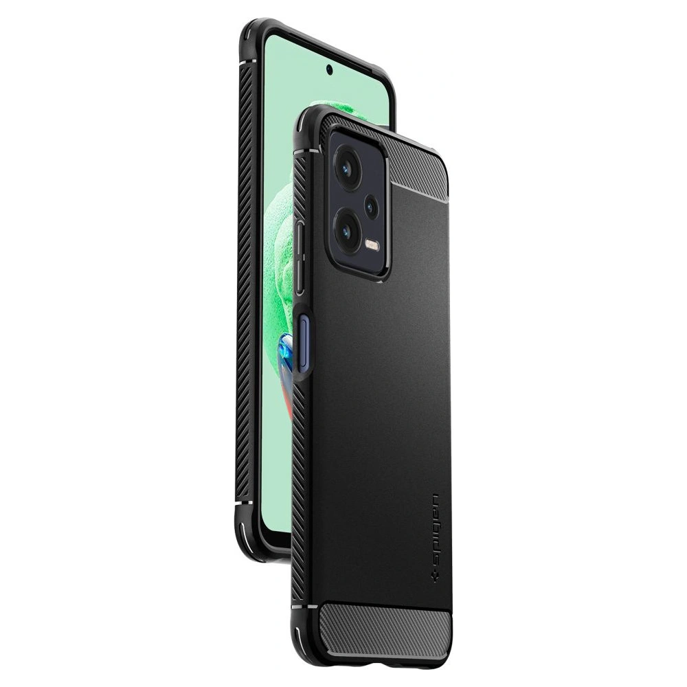 Hurtownia GSM - Etui Spigen Rugged Armor Xiaomi Redmi Note 12/POCO X5 5G Negru Mat - SPN2805 - {ean13} - Hurt