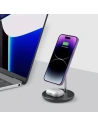 Hurtownia GSM - Încărcător wireless Tech-Protect QI15W-A21 2in1 Magnetic MagSafe Wireless Charger Negru - THP1863 - {ean13} - Hurt