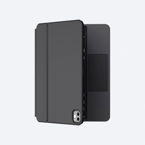 Etui Baseus Brilliance Keyboard Apple iPad Air 10.9 (4. i 5. gen)/iPad Pro 11 (1., 2. i 3. gen)/iPad 10.9 2022 (10. gen) szare