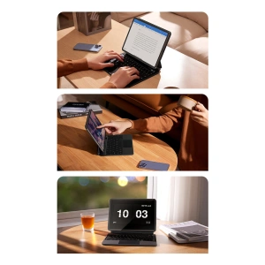 Hurtownia GSM - Etui Baseus Brilliance Keyboard Apple iPad Air 10.9 (4. și 5. gen)/iPad Pro 11 (1., 2. și 3. gen)/iPad 10.9 2022 (10. gen) gri - BSU3993 - {ean13} - Hurt