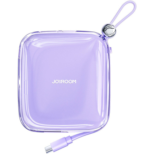 Joyroom Distributor - 6956116721558 - JYR617 - Powerbank Joyroom JR-L002 Jelly Series 10000mAh 22.5W + USB-C cable purple - B2B homescreen
