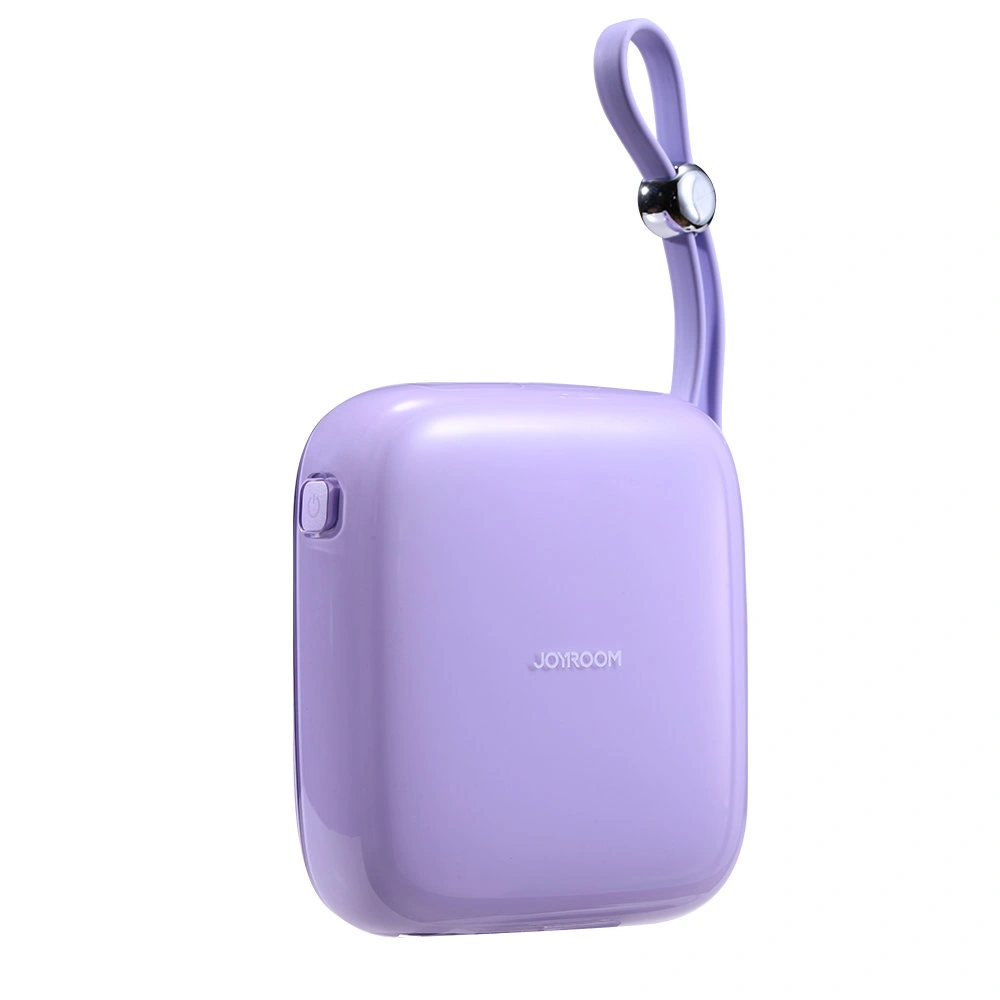 Hurtownia GSM - Powerbank Joyroom JR-L002 Jelly Series 10000mAh 22.5W + kabel USB-C fialový - JYR617 - {ean13} - Hurt