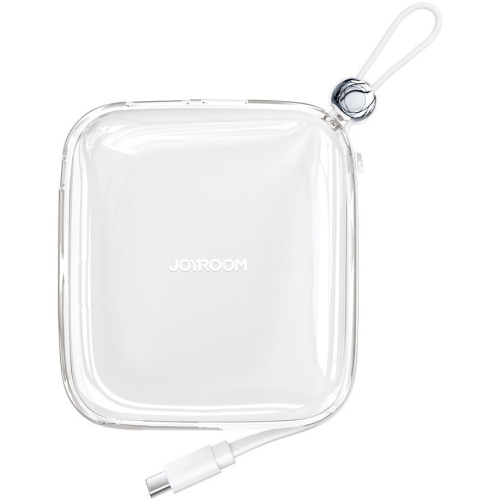 Joyroom Distributor - 6956116721565 - JYR618 - Powerbank Joyroom JR-L002 Jelly Series 10000mAh 22.5W + USB-C cable white - B2B homescreen