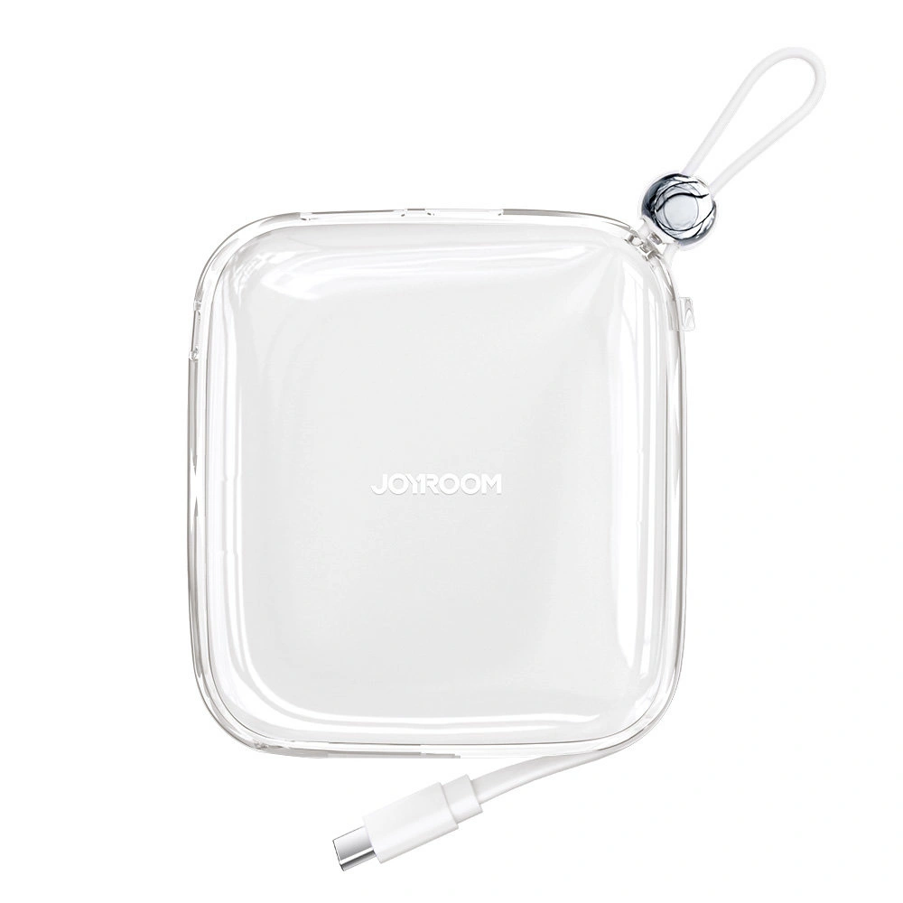 Hurtownia GSM - Powerbank Joyroom JR-L002 Jelly Series 10000mAh 22.5W + kabel USB-C biały - JYR618 - {ean13} - Hurt