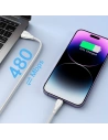 Hurtownia GSM - Kabel Joyroom S-UL012A11 Surpass Series USB-A/Lightning 2.4A 1,2m bílý - JYR620 - {ean13} - Hurt