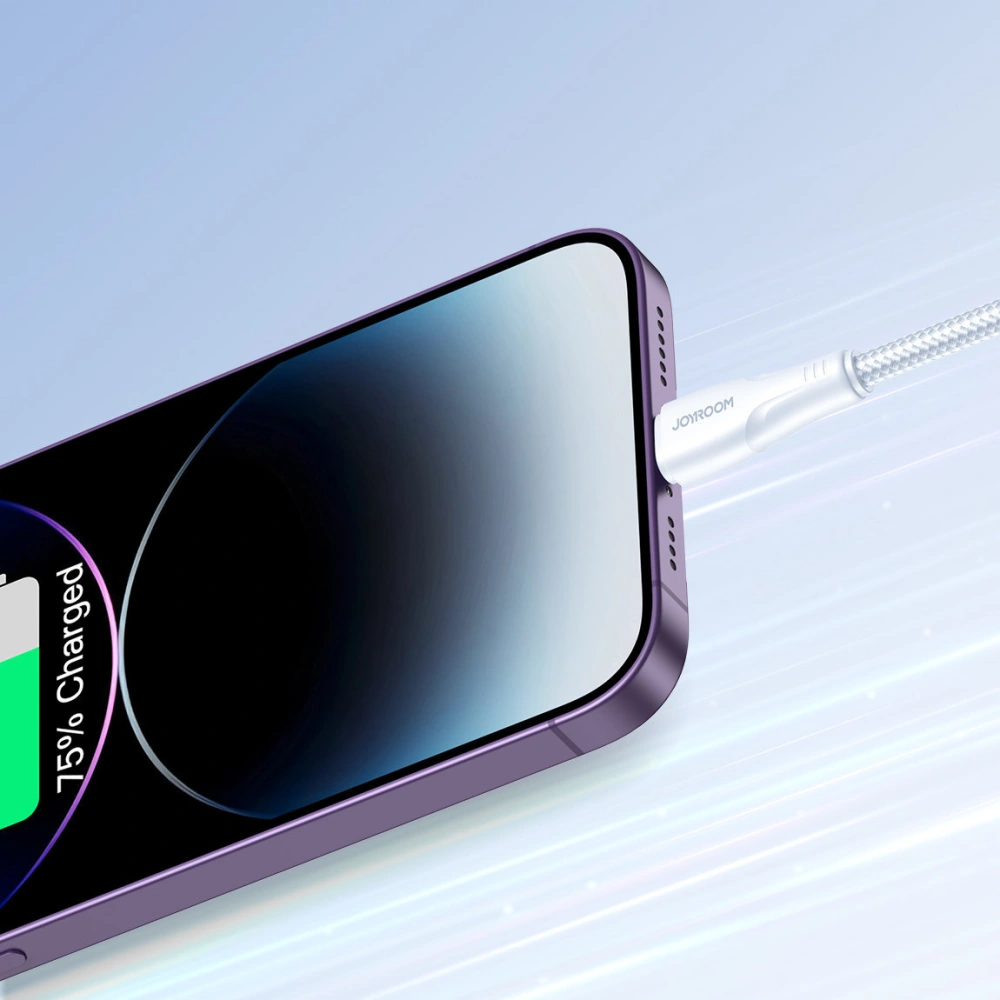 Hurtownia GSM - Kabel Joyroom S-UL012A11 Surpass Series USB-A/Lightning 2.4A 1,2m bílý - JYR620 - {ean13} - Hurt