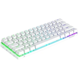 Hurtownia GSM - Bezprzewodowa mechaniczna klawiatura gamingowa BlitzWolf BW-KB0, Red switch, RGB (biała) - BLZ548 - {ean13} - Hurt