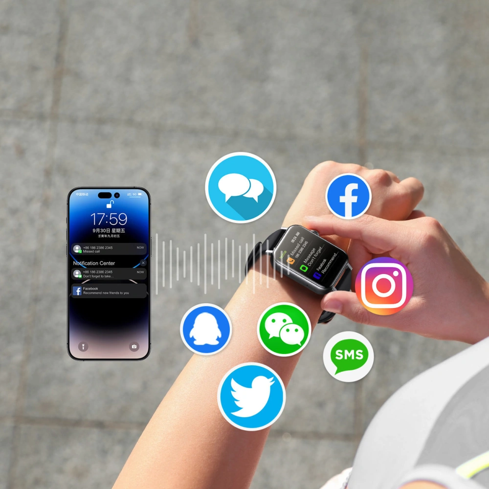 Smartwatch Joyroom JR-FT5 Fit-Life Series IP68 czarny