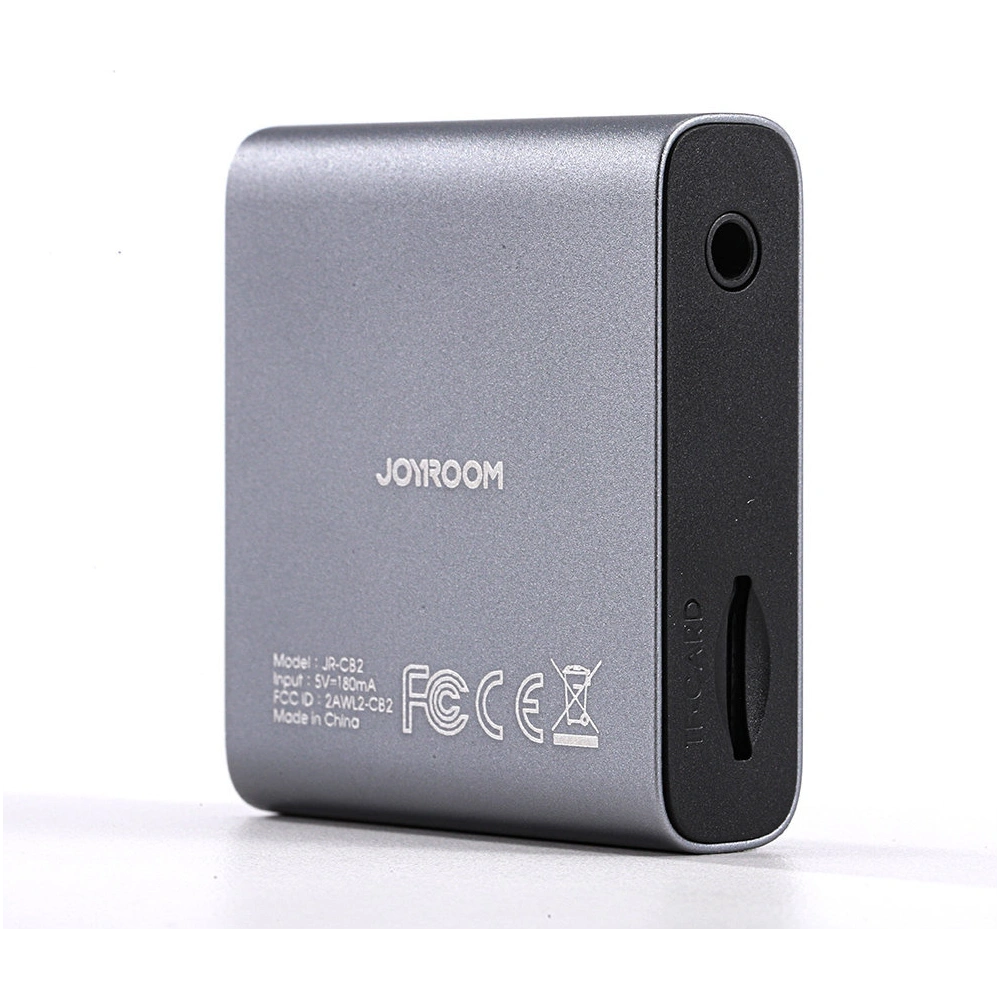 Hurtownia GSM - Transmiter Joyroom JR-CB2 Bluetooth AUX (transmițător/receiver) pentru mașină/televizor gri - JYR623 - {ean13} - Hurt