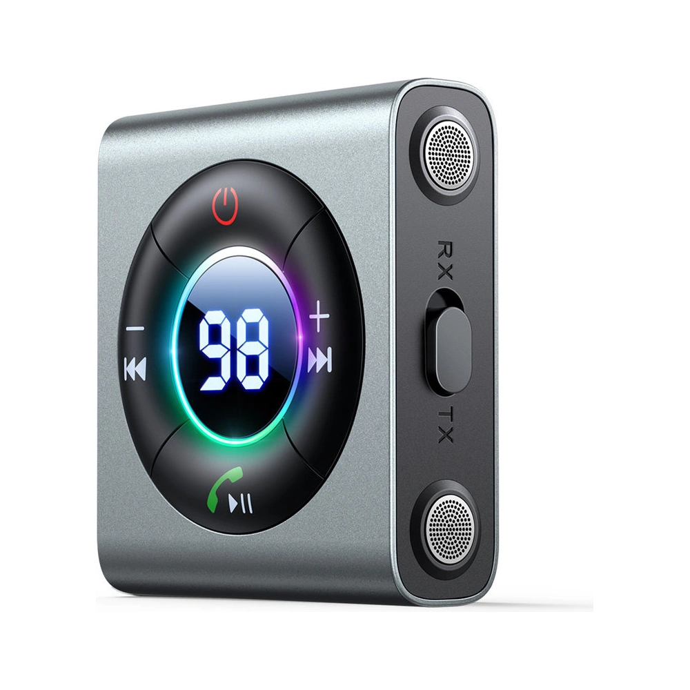 Hurtownia GSM - Transmiter Joyroom JR-CB2 Bluetooth AUX (transmițător/receiver) pentru mașină/televizor gri - JYR623 - {ean13} - Hurt