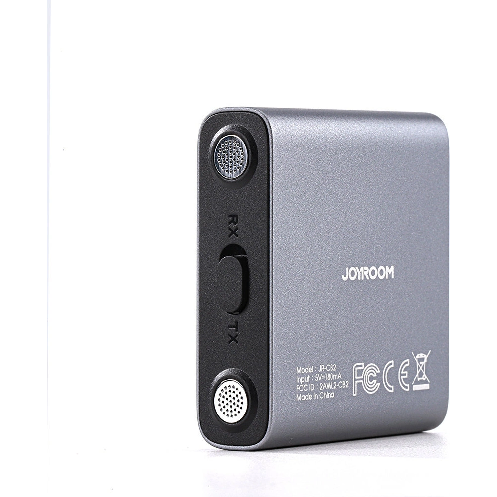 Hurtownia GSM - Transmiter Joyroom JR-CB2 Bluetooth AUX (transmițător/receiver) pentru mașină/televizor gri - JYR623 - {ean13} - Hurt