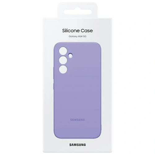 Etui Samsung Galaxy A54 5G EF-PA546TVEGWW jagodowy/blueberry Silicone Cover