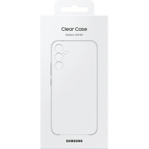 Hurtownia GSM - Etui Samsung Galaxy A34 5G EF-QA346CTEGWW átlátszó/transparent Soft Clear Cover - SMG871 - {ean13} - Hurt
