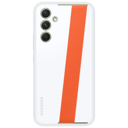 Etui Samsung Galaxy A54 5G EF-XA546CWEGWW biały/white Slim Strap Cover