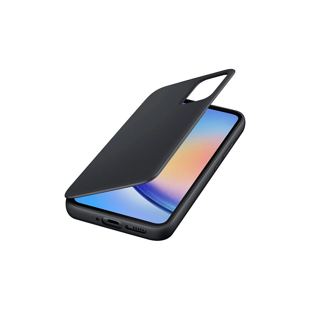 Hurtownia GSM - Etui Samsung Galaxy A34 5G EF-ZA346CBEGWW fekete/black Smart View Wallet Case - SMG875 - {ean13} - Hurt