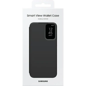 Hurtownia GSM - Etui Samsung Galaxy A34 5G EF-ZA346CBEGWW fekete/black Smart View Wallet Case - SMG875 - {ean13} - Hurt