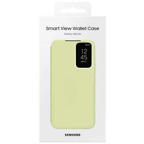 Etui Samsung Galaxy A34 5G EF-ZA346CGEGWW limonka/lime Smart View Wallet Case