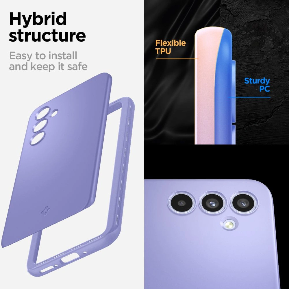 Hurtownia GSM - Etui Spigen Thin Fit Samsung Galaxy A54 5G Awesome Violet - SPN2806 - {ean13} - Hurt