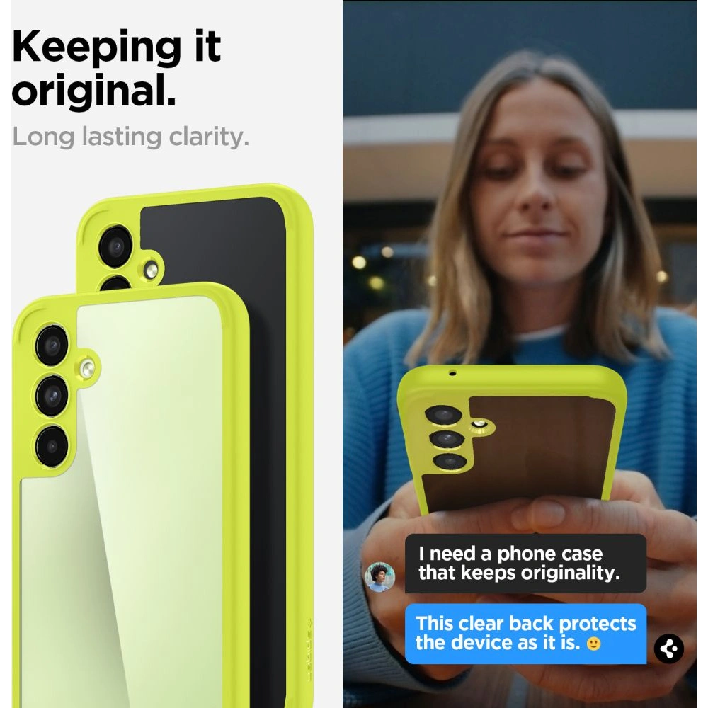 Hurtownia GSM - Etui Spigen Ultra Hybrid Samsung Galaxy A54 5G Lime - SPN2807 - {ean13} - Hurt