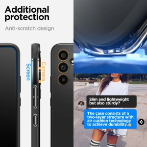 Hurtownia GSM - Etui Spigen Thin Fit Samsung Galaxy A54 5G Negru - SPN2809 - {ean13} - Hurt