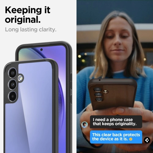 Etui Spigen Ultra Hybrid Samsung Galaxy A54 5G Matte Black