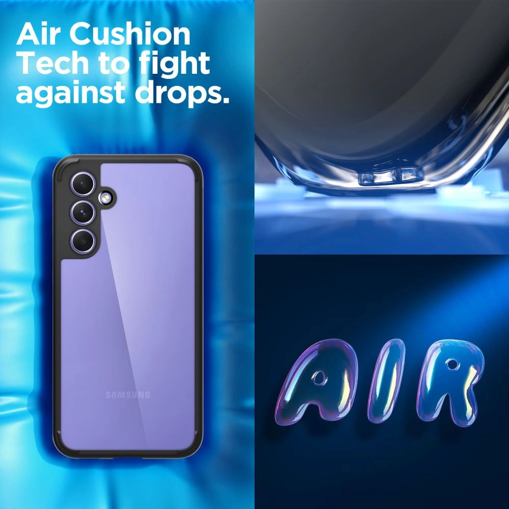 Hurtownia GSM - Etui Spigen Ultra Hybrid Samsung Galaxy A54 5G Matt Fekete - SPN2810 - {ean13} - Hurt