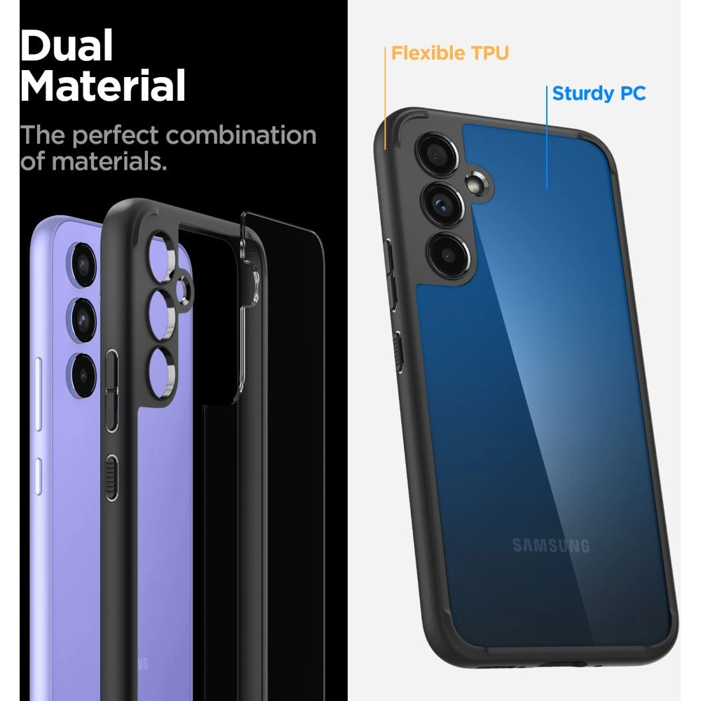 Hurtownia GSM - Etui Spigen Ultra Hybrid Samsung Galaxy A54 5G Negru Mat - SPN2810 - {ean13} - Hurt