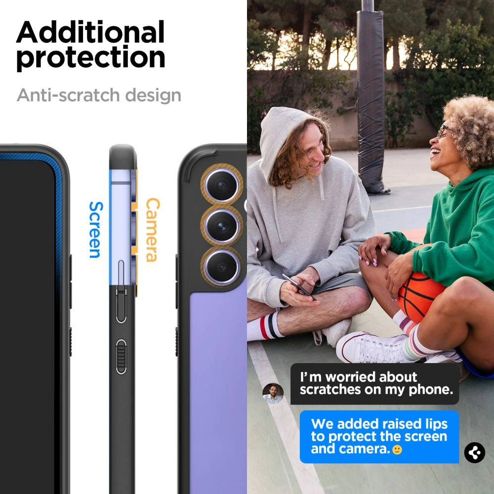 Hurtownia GSM - Etui Spigen Ultra Hybrid Samsung Galaxy A54 5G Negru Mat - SPN2810 - {ean13} - Hurt