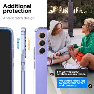 Hurtownia GSM - Etui Spigen Ultra Hybrid Samsung Galaxy A54 5G Crystal Clear - SPN2811 - {ean13} - Hurt