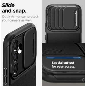 Hurtownia GSM - Etui Spigen Optik Armor Samsung Galaxy A54 5G Negru - SPN2812 - {ean13} - Hurt