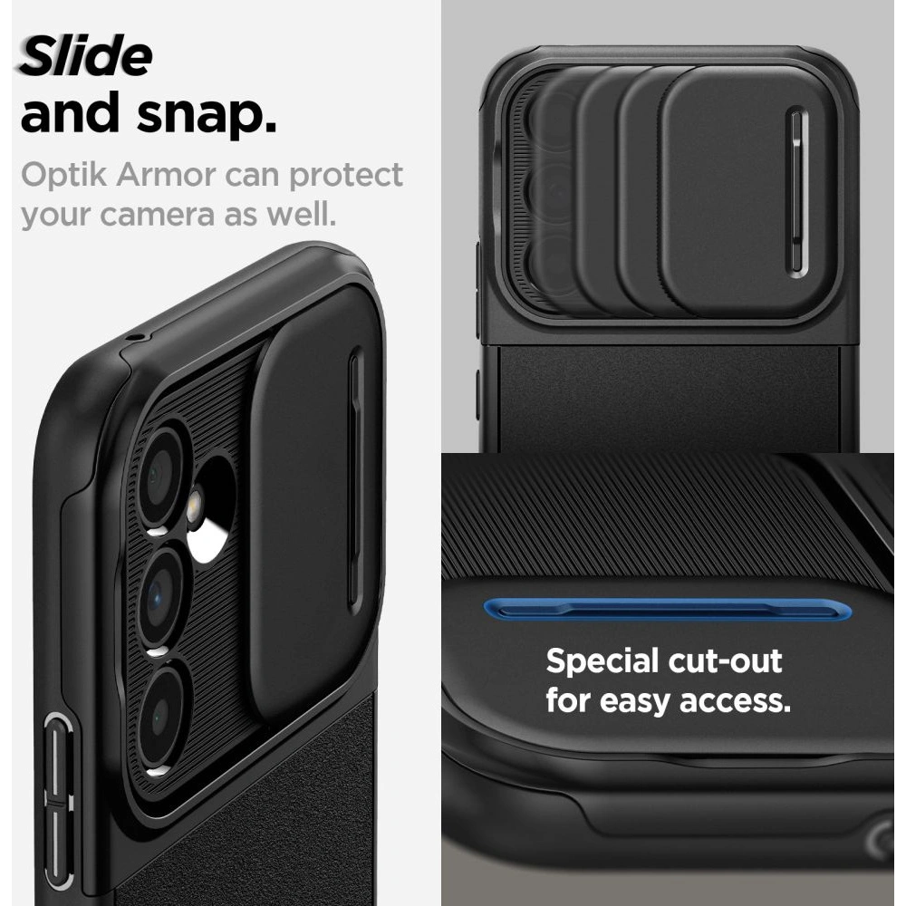 Hurtownia GSM - Etui Spigen Optik Armor Samsung Galaxy A54 5G Negru - SPN2812 - {ean13} - Hurt
