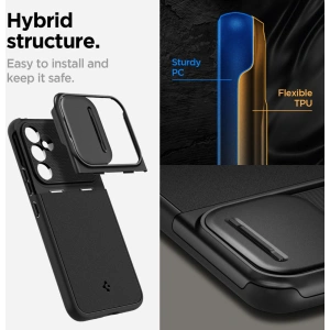 Hurtownia GSM - Etui Spigen Optik Armor Samsung Galaxy A54 5G Negru - SPN2812 - {ean13} - Hurt