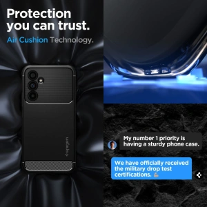 Hurtownia GSM - Etui Spigen Rugged Armor Samsung Galaxy A54 5G Negru Mat - SPN2815 - {ean13} - Hurt