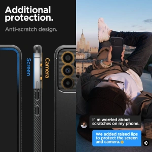 Hurtownia GSM - Etui Spigen Rugged Armor Samsung Galaxy A54 5G Negru Mat - SPN2815 - {ean13} - Hurt