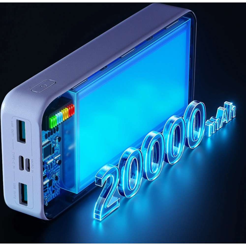 Hurtownia GSM - Powerbank Joyroom JR-T017 Dazzling Series 20000mAh 12W weiß - JYR626 - {ean13} - Hurt